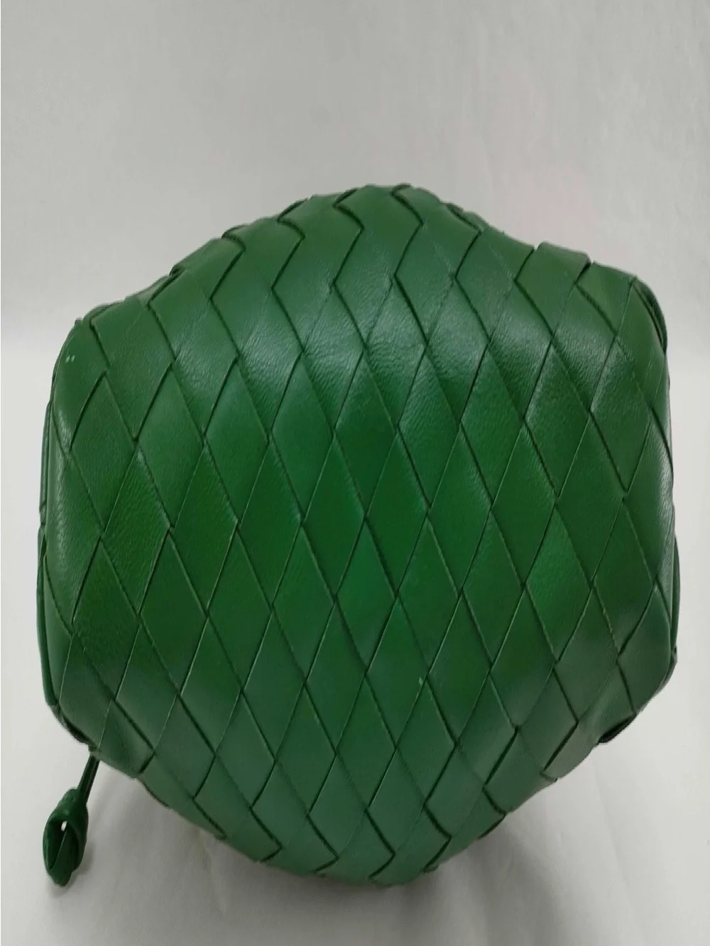 Bottega Veneta Green Intrecciato Leather Crossbody